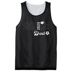 Soccer Senior Dad 2025 Soccer Player Senior Father 2025 Mesh Reversible Basketball Jersey Tank