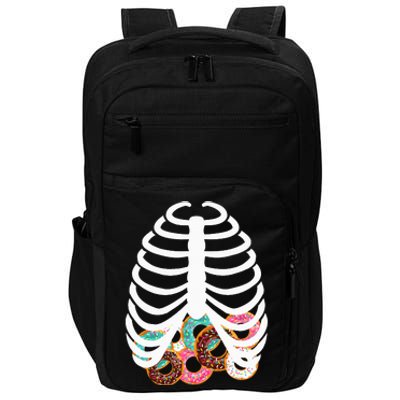 Spooky Skeleton Donut Costume for Halloween Festivities Impact Tech Backpack