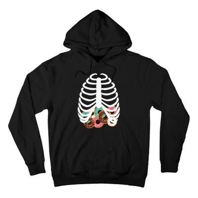 Spooky Skeleton Donut Costume for Halloween Festivities Tall Hoodie