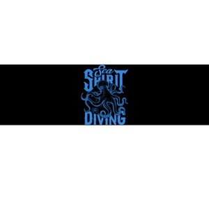 Sea Spirit Diving Funny Fishing Poster Bumper Sticker