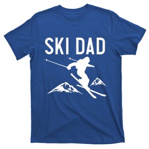 Snow Ski Dad Great Gift Dad Skiing Gift T-Shirt