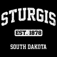 Sturgis South Dakota SD vintage State Athletic style T-Shirt