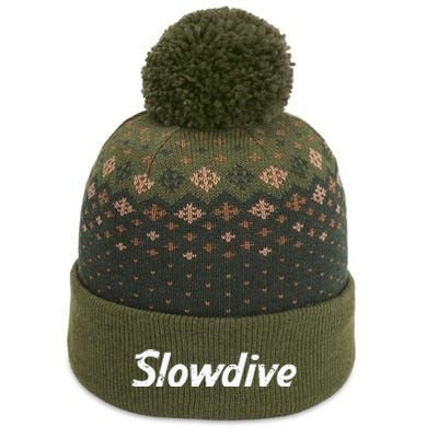 Slowdive Slow Dive Trending Statement Gift The Baniff Cuffed Pom Beanie