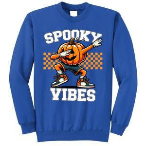 Spooky Squad Dabbing Pumpkin Monster Halloween Gift Sweatshirt