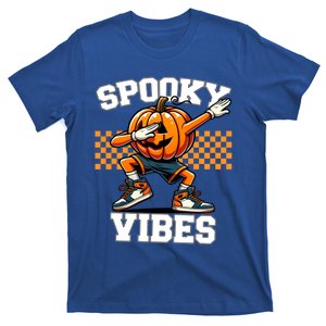 Spooky Squad Dabbing Pumpkin Monster Halloween Gift T-Shirt