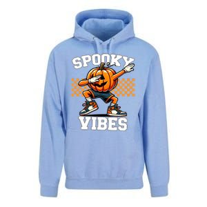 Spooky Squad Dabbing Pumpkin Monster Halloween Gift Unisex Surf Hoodie