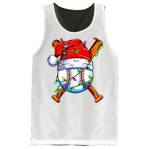 Santa Sports Design For Christmas Baseball Player Mesh Reversible Basketball Jersey Tank