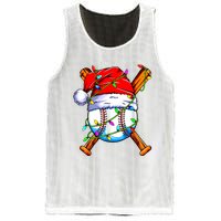 Santa Sports Design For Christmas Baseball Player Mesh Reversible Basketball Jersey Tank