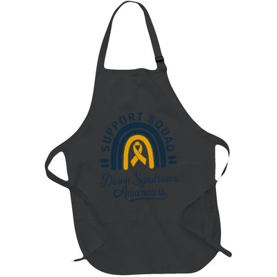 Support Squad Down Syndrome Awareness Yellow Ribbon Gift Apron