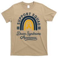 Support Squad Down Syndrome Awareness Yellow Ribbon Gift T-Shirt