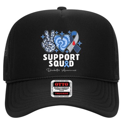 Support Squad Diabetes Awareness T1d Type 1 Trucker Hat