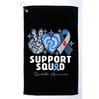 Support Squad Diabetes Awareness T1d Type 1 Golf Towel