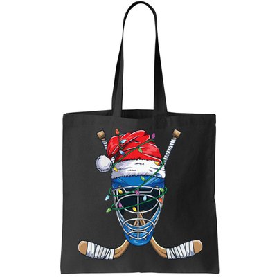 Santa Sports Design For Christmas Hockey Player Bag