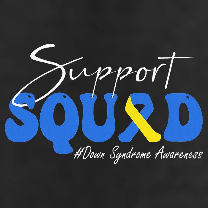 Support Squad Down Syndrome Awareness Cool Comfort Performance Bucket Hat
