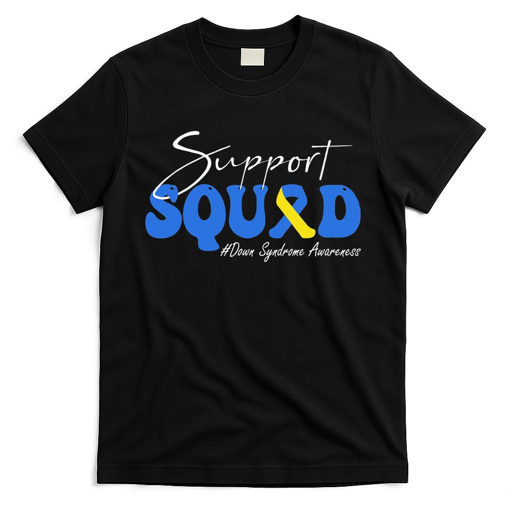 Support Squad Down Syndrome Awareness T-Shirt