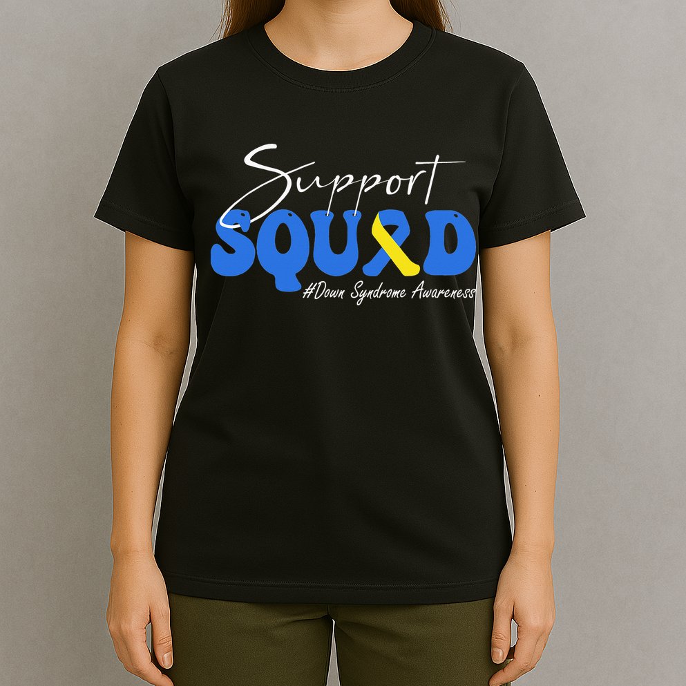 Support Squad Down Syndrome Awareness T-Shirt