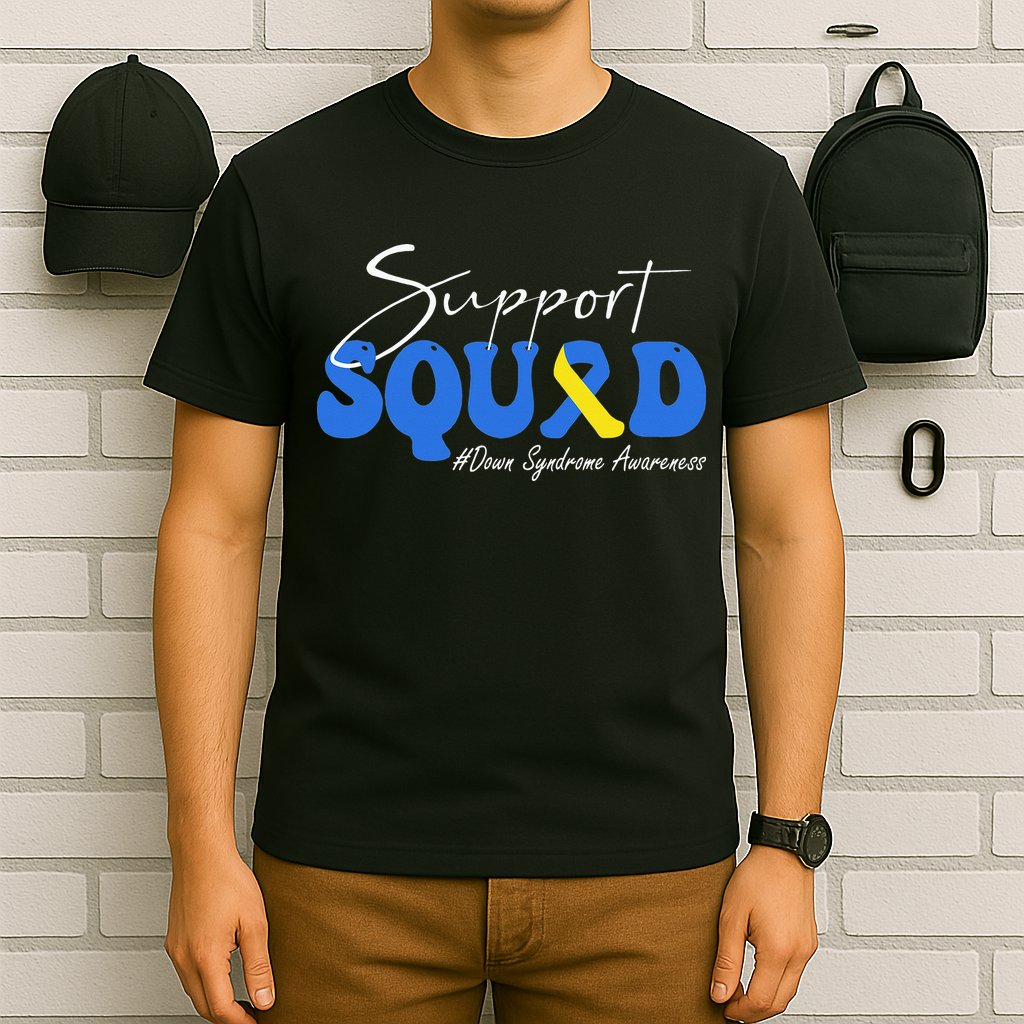 Support Squad Down Syndrome Awareness T-Shirt