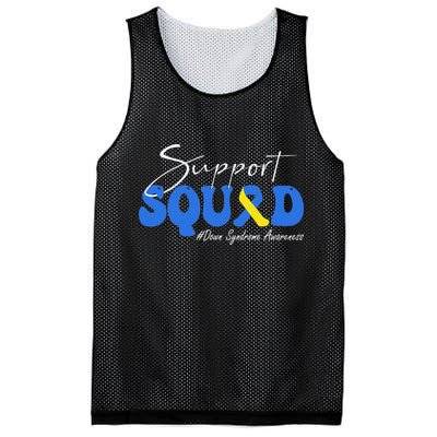 Support Squad Down Syndrome Awareness Mesh Reversible Basketball Jersey Tank