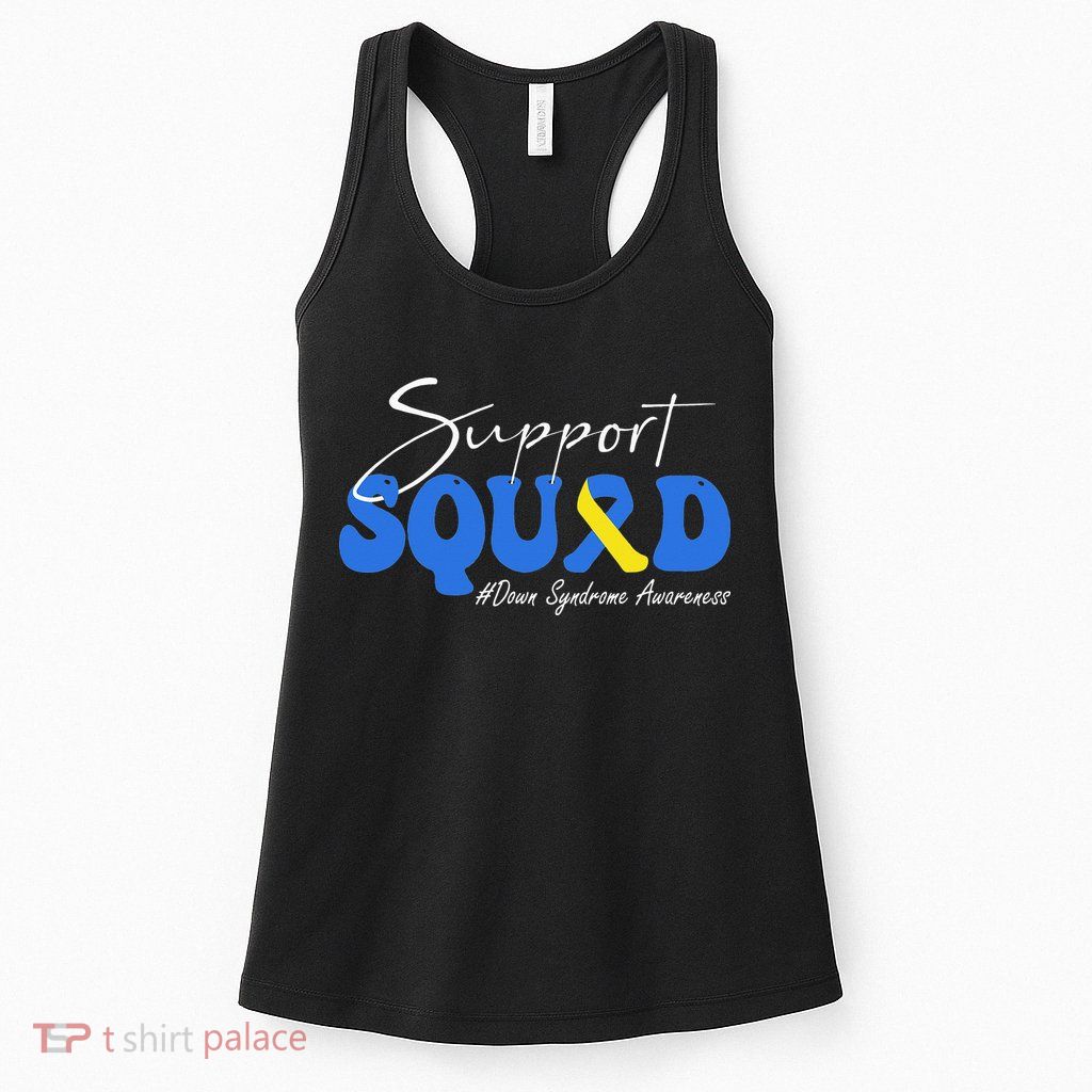 Support Squad Down Syndrome Awareness Womens Tank Top