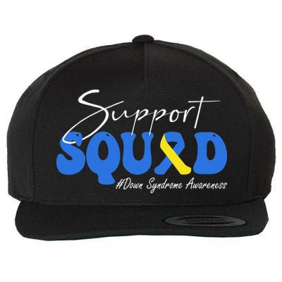 Support Squad Down Syndrome Awareness Wool Snapback Cap