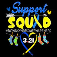 Support Squad Down Syndrome Awareness Day Impact Tech Backpack