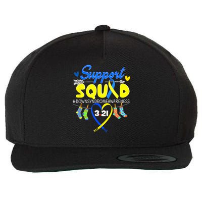 Support Squad Down Syndrome Awareness Day Wool Snapback Cap