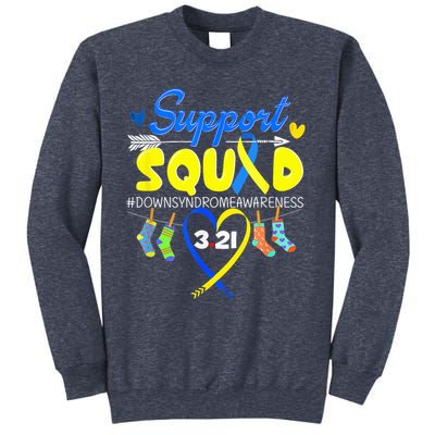 Support Squad Down Syndrome Awareness Day Sweatshirt