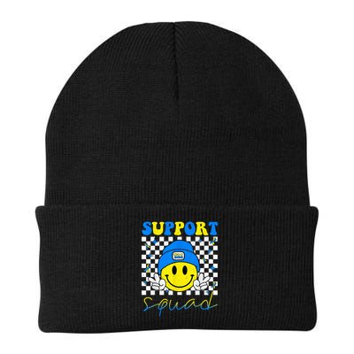 Support Squad Down Syndrome Awareness Day Groovy Beanie