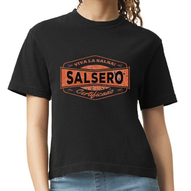 Salsero Salsa Dancing I Salsa Dance Clothing Comfort Colors Boxy T-Shirt