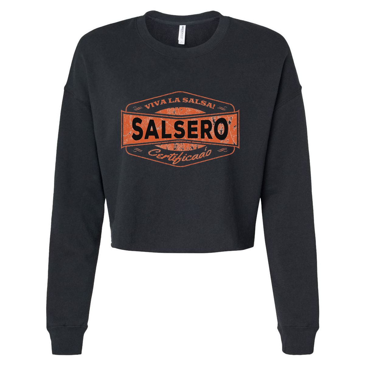 Salsero Salsa Dancing I Salsa Dance Clothing Cropped Pullover Crew