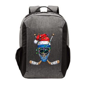 Santa Sports Design Christmas Hockey Player Vector Backpack