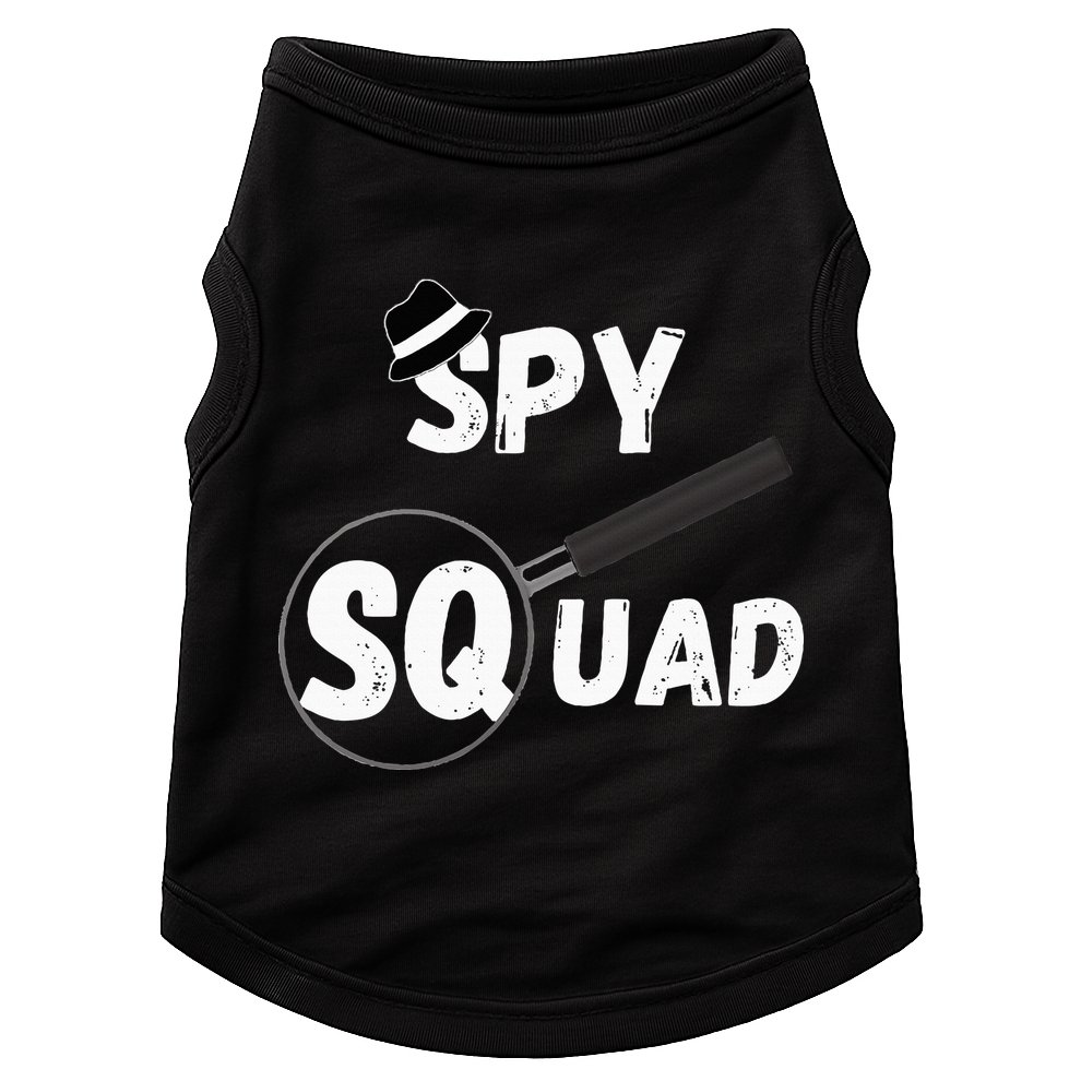 Spy Squad Detective Team Spying Crew Investigate Espionage Doggie Tank