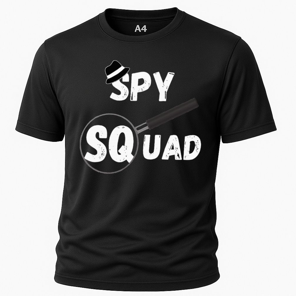 Spy Squad Detective Team Spying Crew Investigate Espionage Cooling Performance Crew T-Shirt