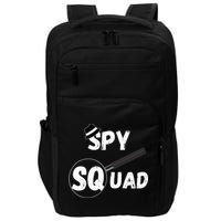 Spy Squad Detective Team Spying Crew Investigate Espionage Impact Tech Backpack