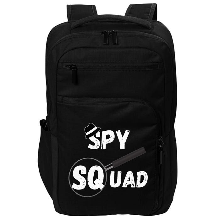 Spy Squad Detective Team Spying Crew Investigate Espionage Impact Tech Backpack