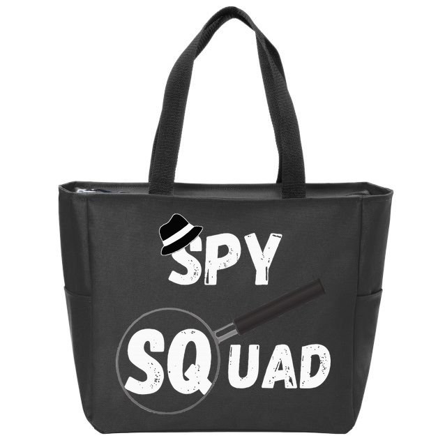 Spy Squad Detective Team Spying Crew Investigate Espionage Zip Tote Bag