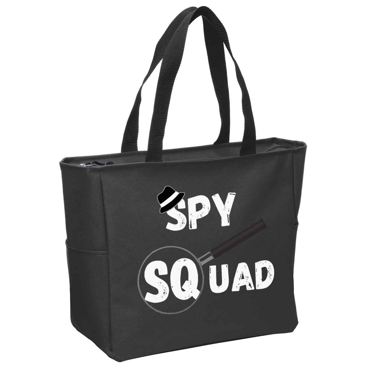 Spy Squad Detective Team Spying Crew Investigate Espionage Zip Tote Bag