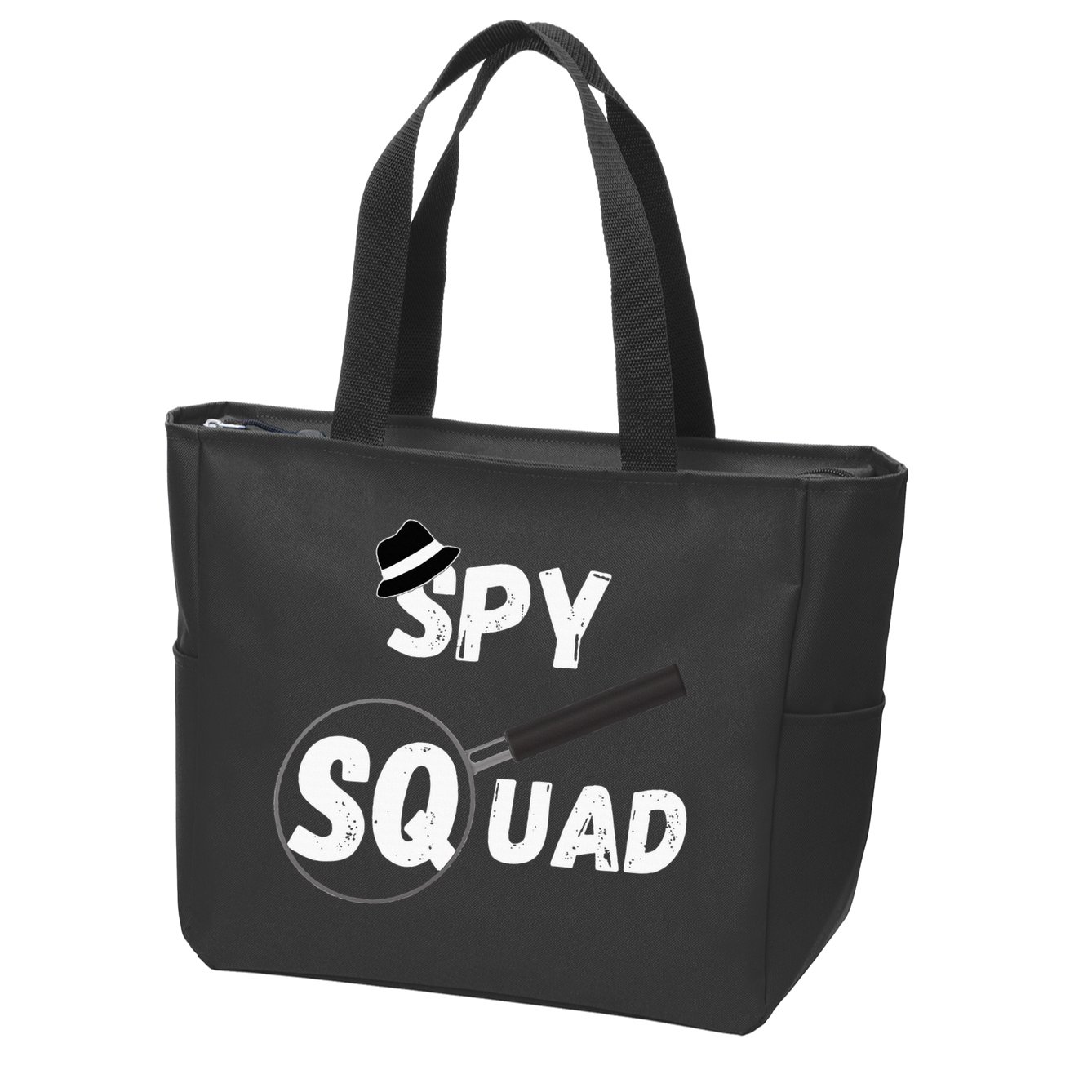 Spy Squad Detective Team Spying Crew Investigate Espionage Zip Tote Bag