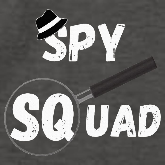 Spy Squad Detective Team Spying Crew Investigate Espionage Vector Backpack