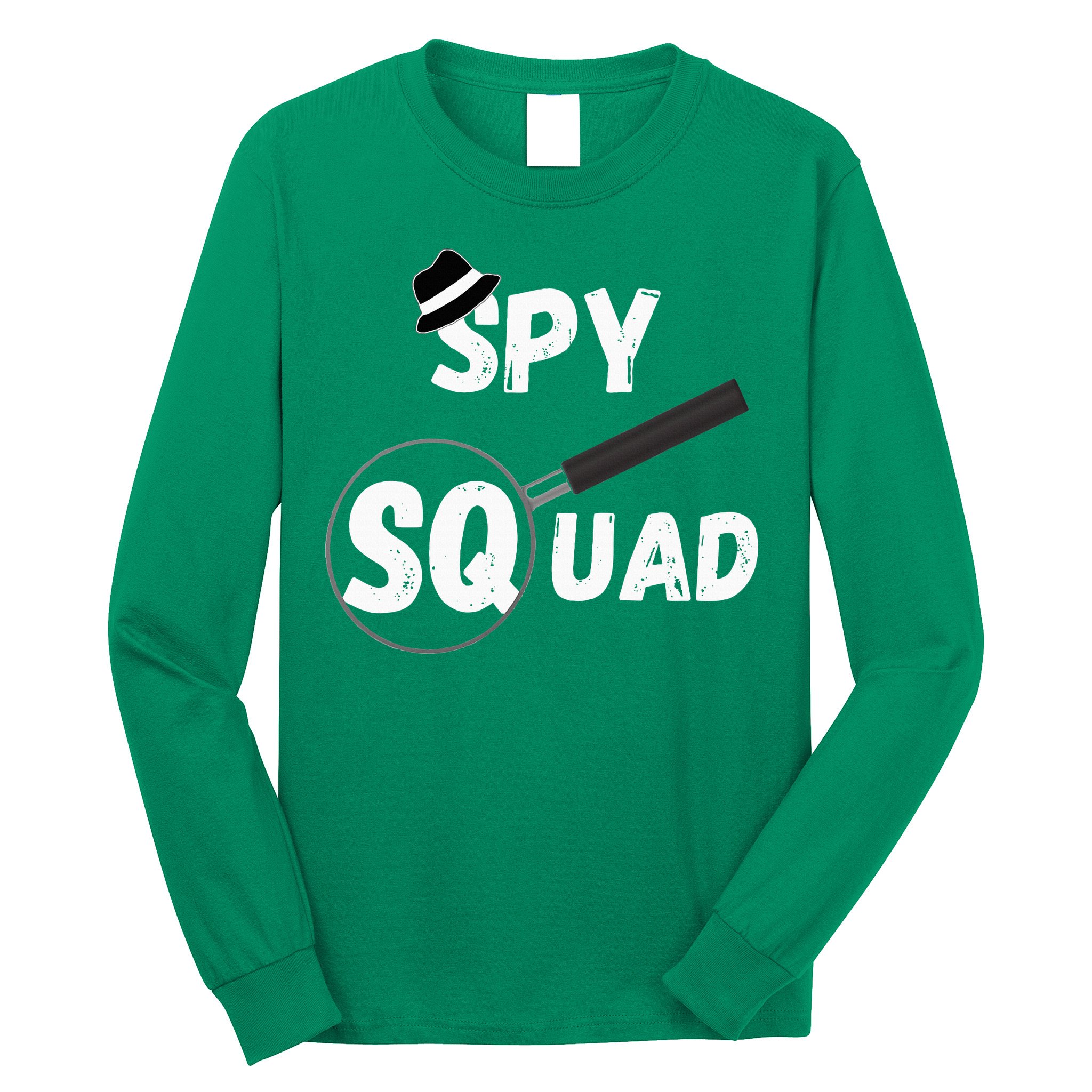 Spy Squad Detective Team Spying Crew Investigate Espionage Long Sleeve Shirt