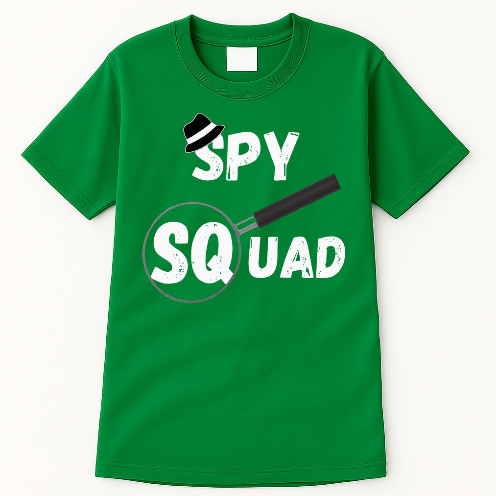 Spy Squad Detective Team Spying Crew Investigate Espionage Tall T-Shirt