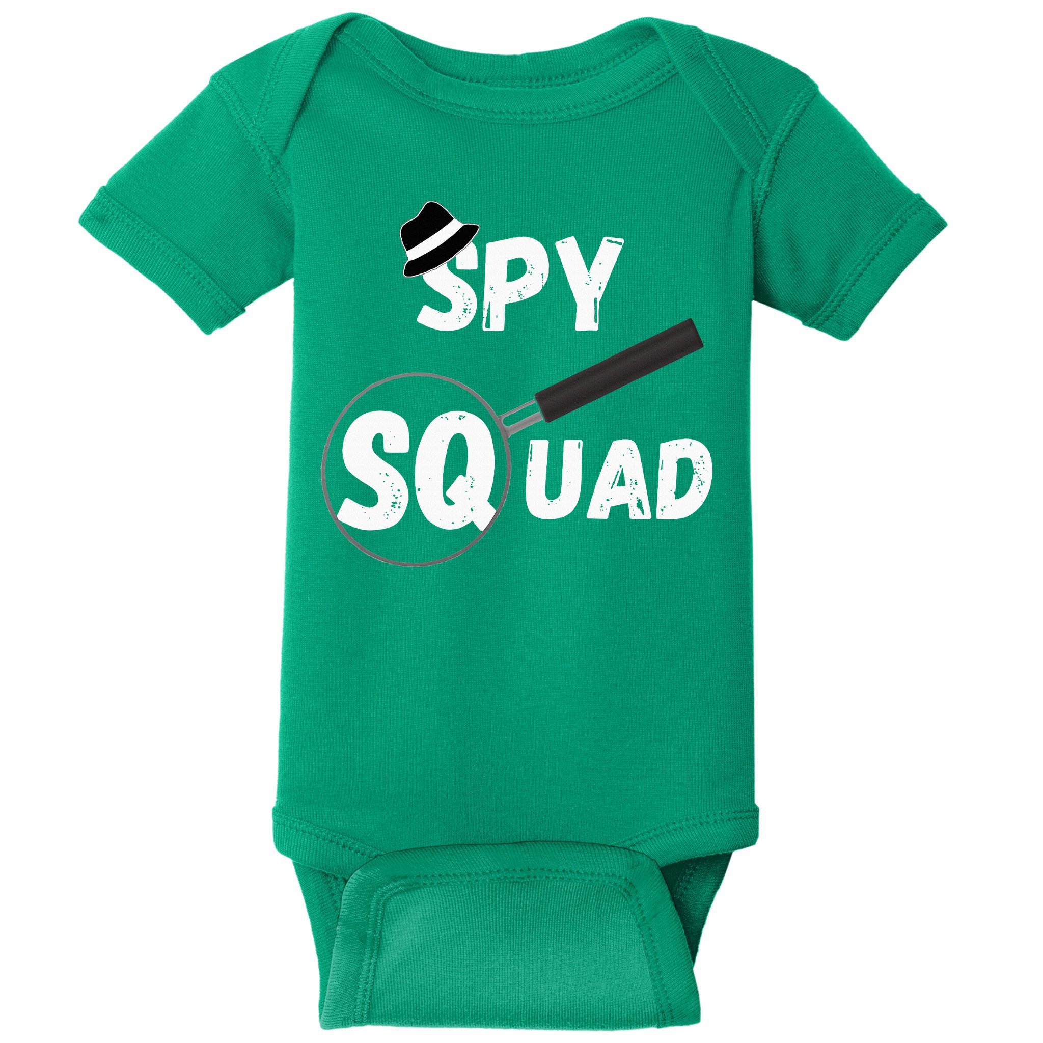 Spy Squad Detective Team Spying Crew Investigate Espionage Baby Bodysuit