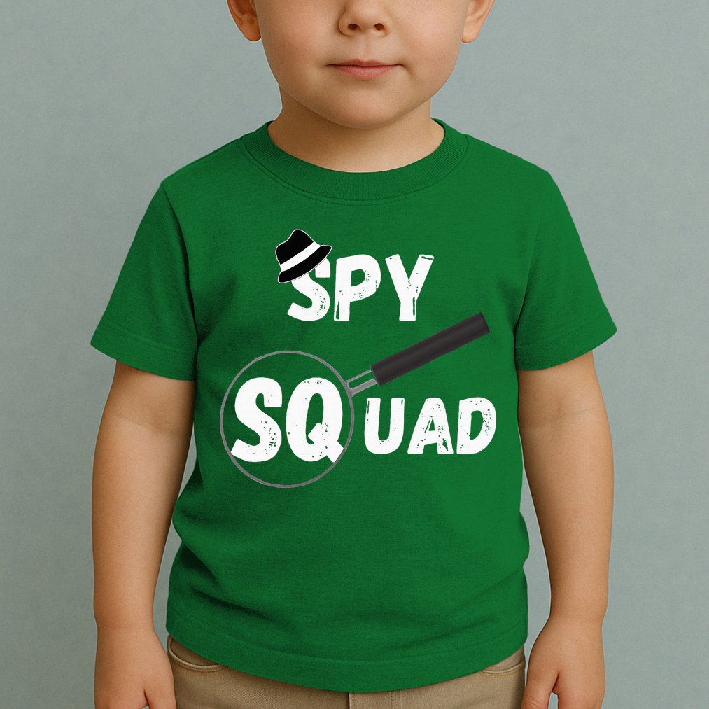 Spy Squad Detective Team Spying Crew Investigate Espionage Toddler T-Shirt