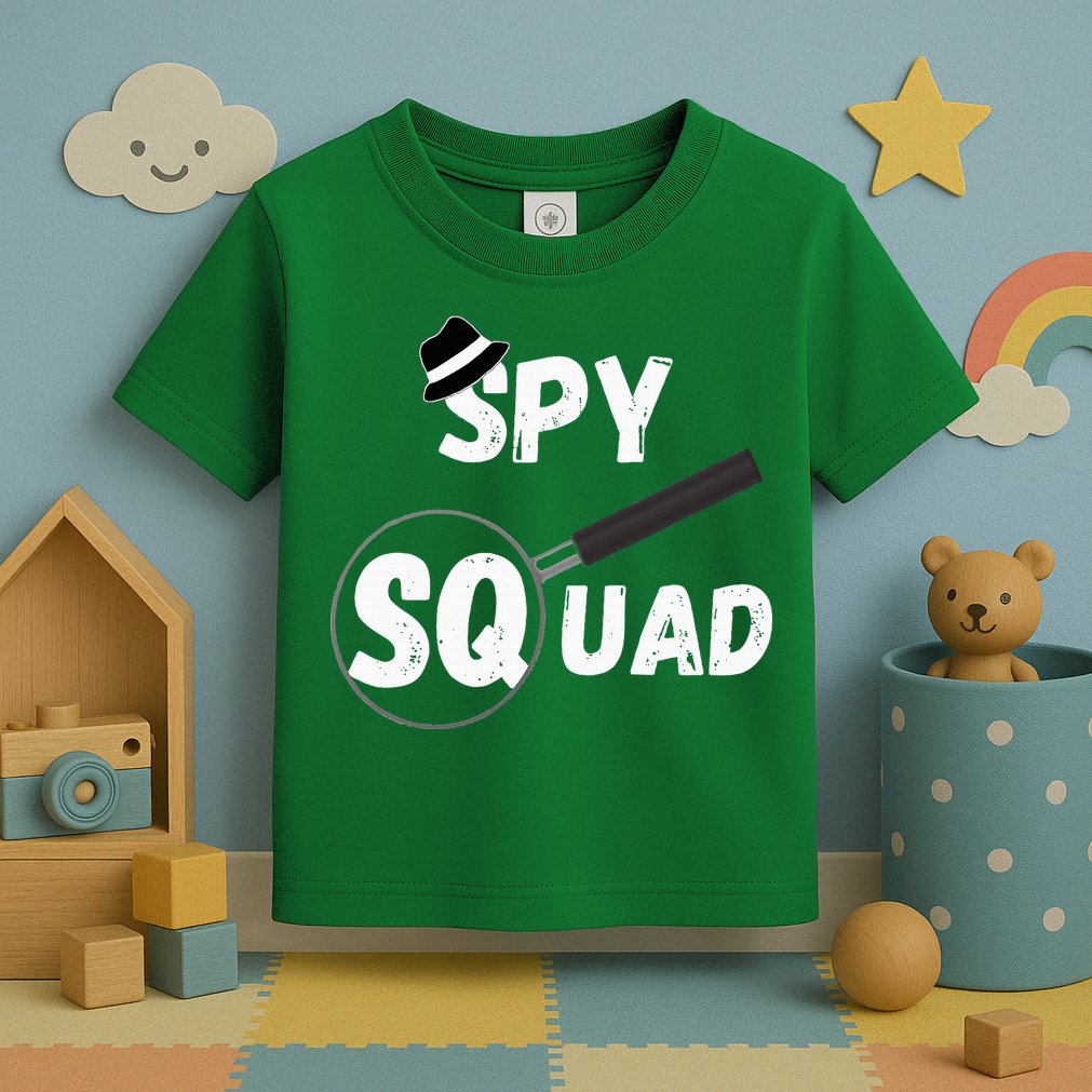 Spy Squad Detective Team Spying Crew Investigate Espionage Toddler T-Shirt