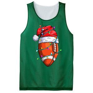 Santa Sports Design For Christmas Football Player Mesh Reversible Basketball Jersey Tank