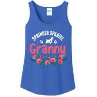 Springer Spaniel Dog Granny Grandma Xmas Dog Lover Christmas Meaningful Gift Ladies Essential Tank