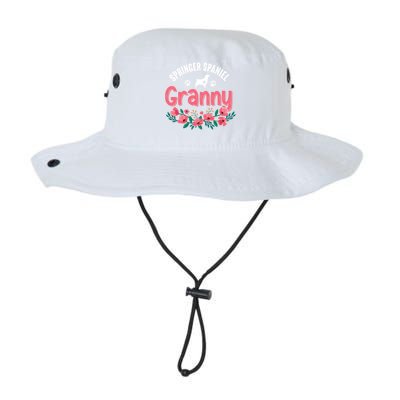 Springer Spaniel Dog Granny Grandma Xmas Dog Lover Christmas Meaningful Gift Legacy Cool Fit Booney Bucket Hat