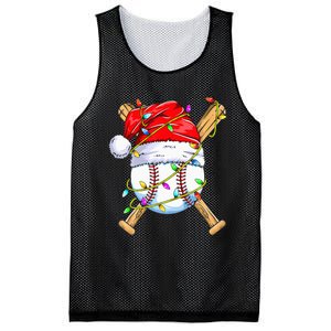 Santa Sports Design For Christmas Baseball Player Mesh Reversible Basketball Jersey Tank