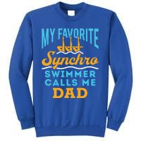 Synchronized Swimming Dad Favorite Synchro Swimmer Artistic Cute Gift Sweatshirt