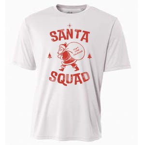 Santa Squad Dont Stop Believing Christmas Cooling Performance Crew T-Shirt